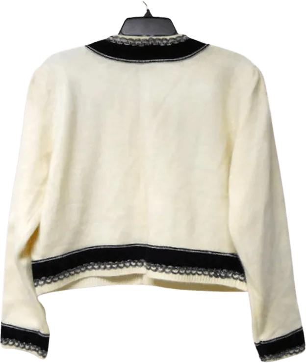 00's Open Front Wool Bolero Cardigan by Magnolia
