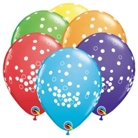 11 inch CONFETTI DOTS