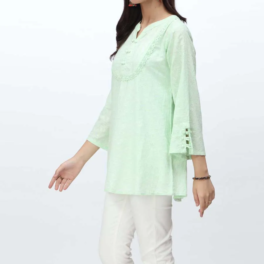 1PC- Embroidered Chikankari Top PS4073