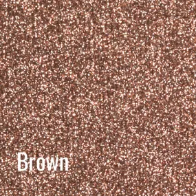 20" Brown Siser Glitter Heat Transfer Vinyl (HTV)