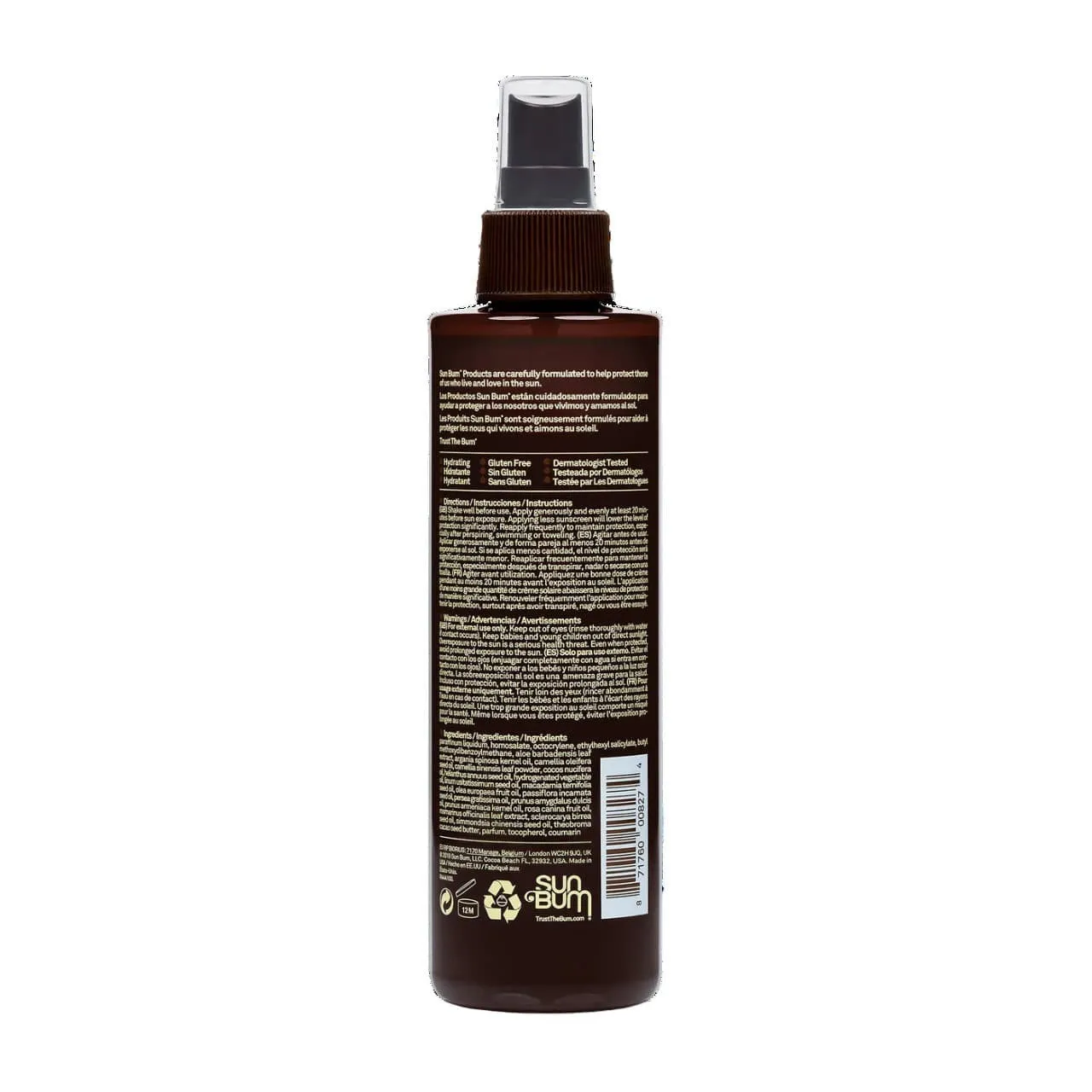 Aceite de Bronceado Sun Bum SPF 15