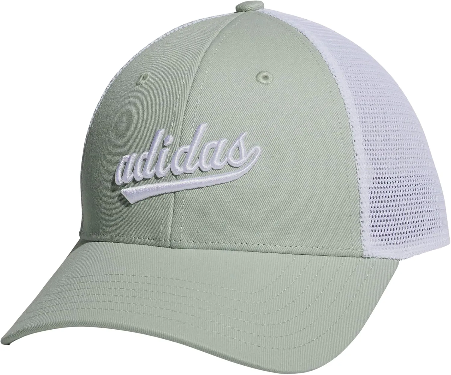 adidas Women's Mesh Back Snapback Cap Adjustable Fit Trucker Hat
