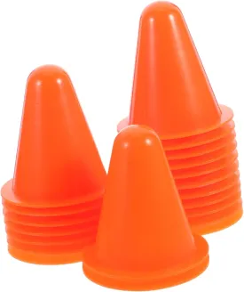 Alasum 20pcs Agility Training Cones Colorful Mini Traffic Markers for Indoor and Outdoor Sports Plastic Obstacles for Roller Skating and Speed Drills