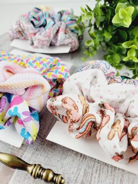 AM Designs, Fabric Scrunchies, 3 Pack