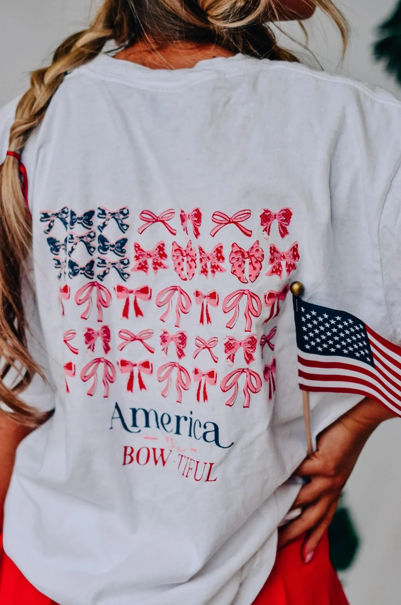 America The BOW-tiful Tee