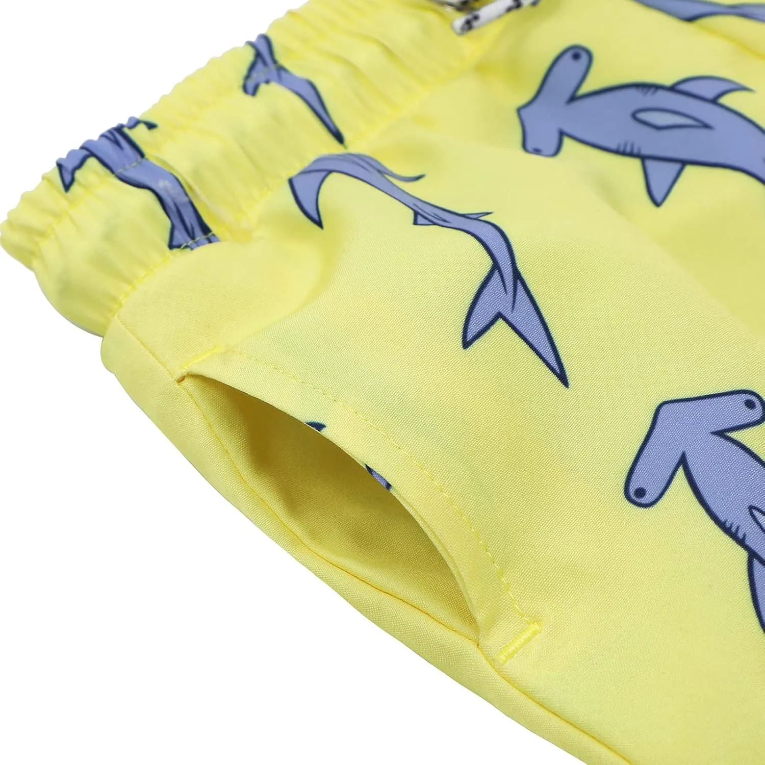 American Trends Boys Swim Trunks Toddler Swim Shorts Bathing Suit Kids Swimsuit Youth Swimwear