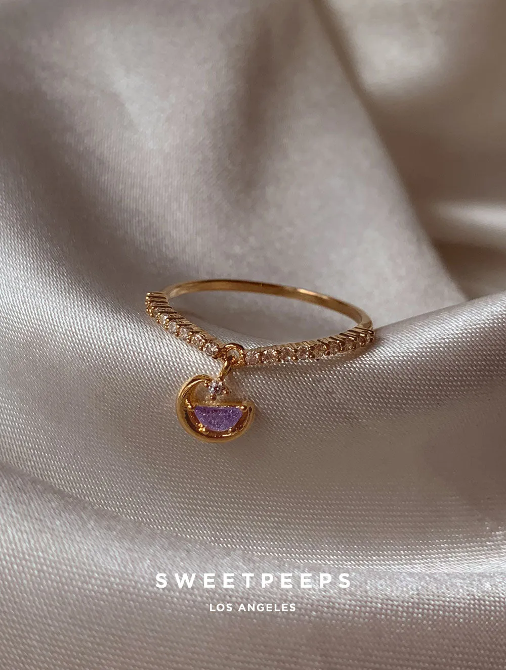 Andy Crescent Ring