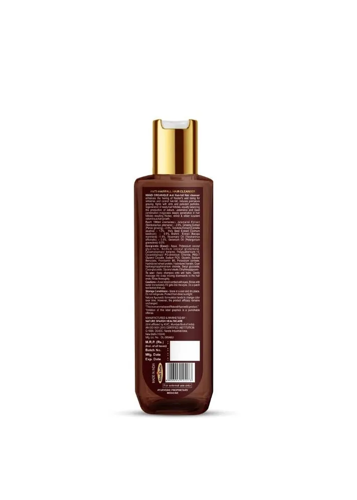 Anti Hair Fall Hair Cleanser - Khadi Organique
