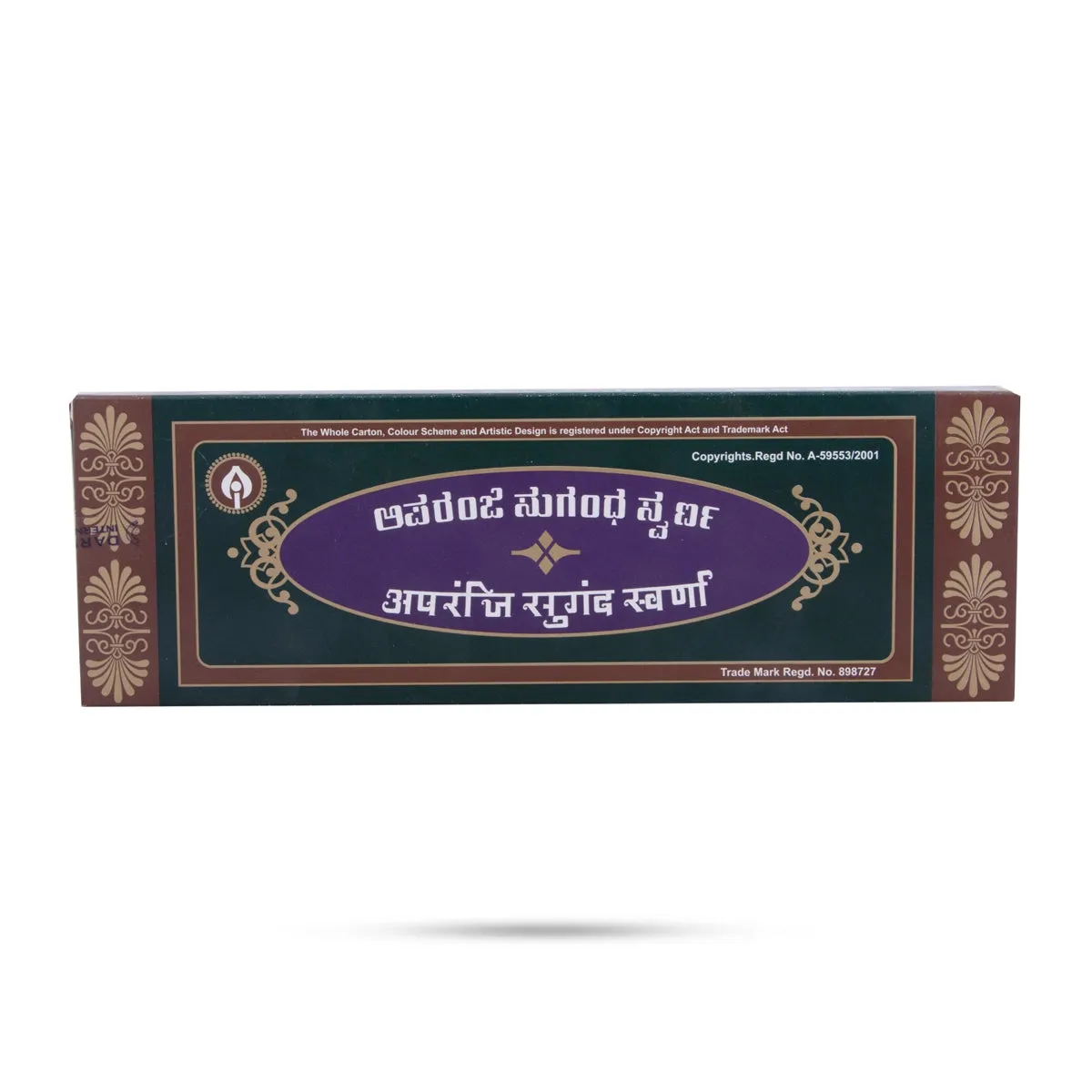 Aparanji Sugandha Swarna Incense Sticks - 110 Gms | Agarbatti/ Agarbathi for Pooja