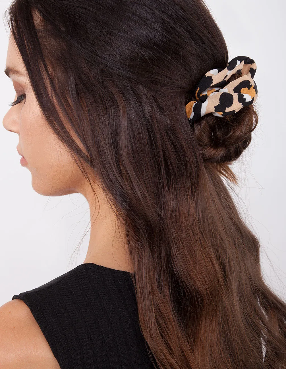 Assorted Neutral Scrunchie 3 Pack