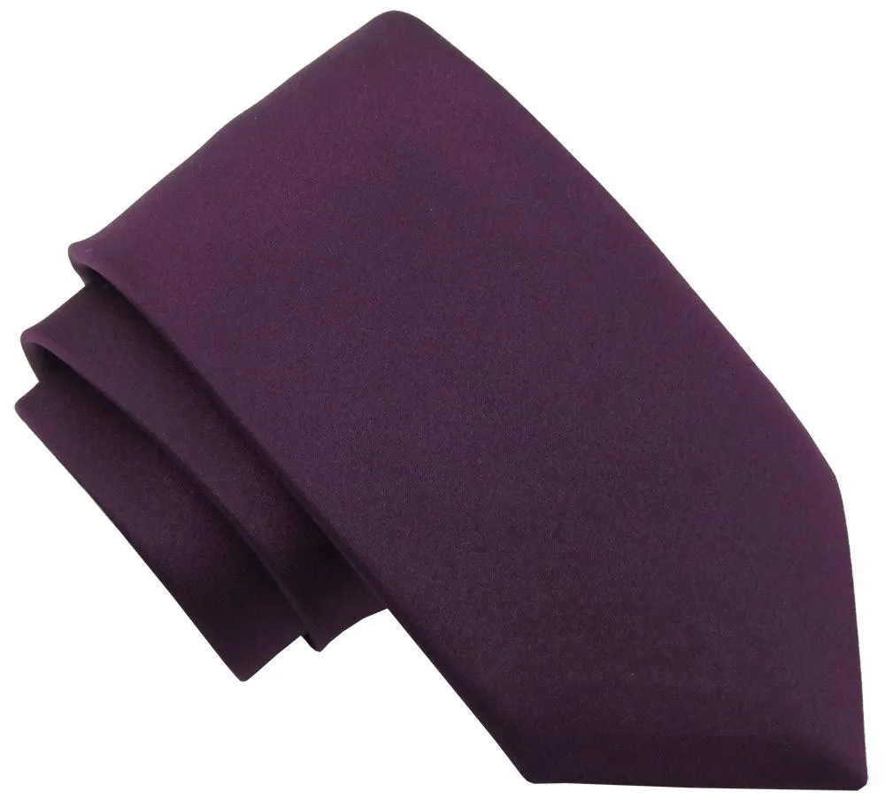 Aubergine Boys Ties