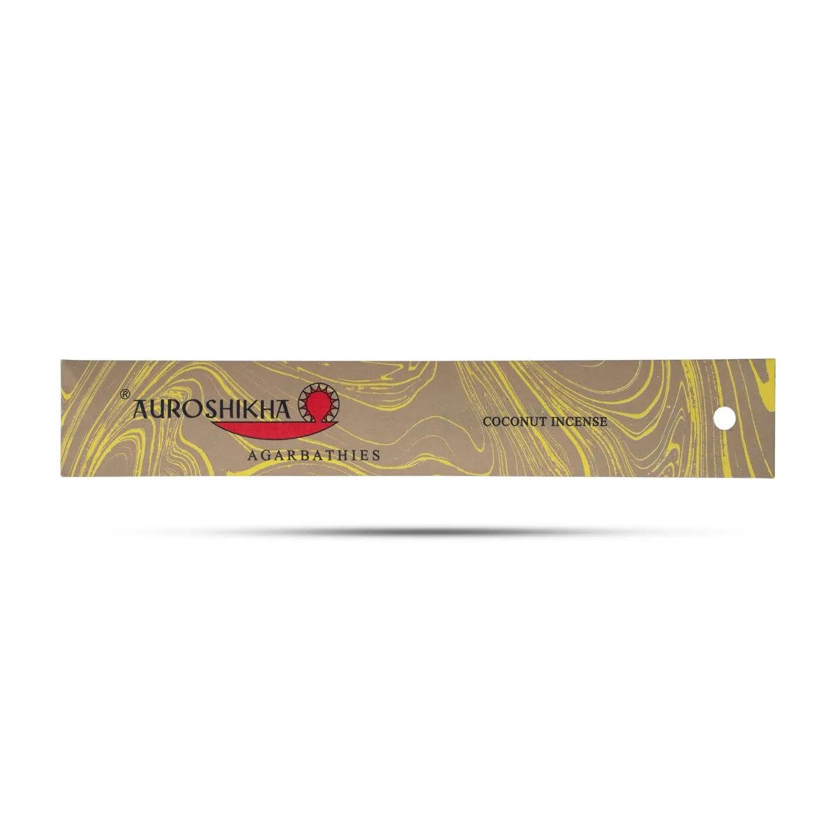 Auroshikha Premium Coconut Incense Sticks - 10g | Fragrant Agarbatti for Pooja Ceremony