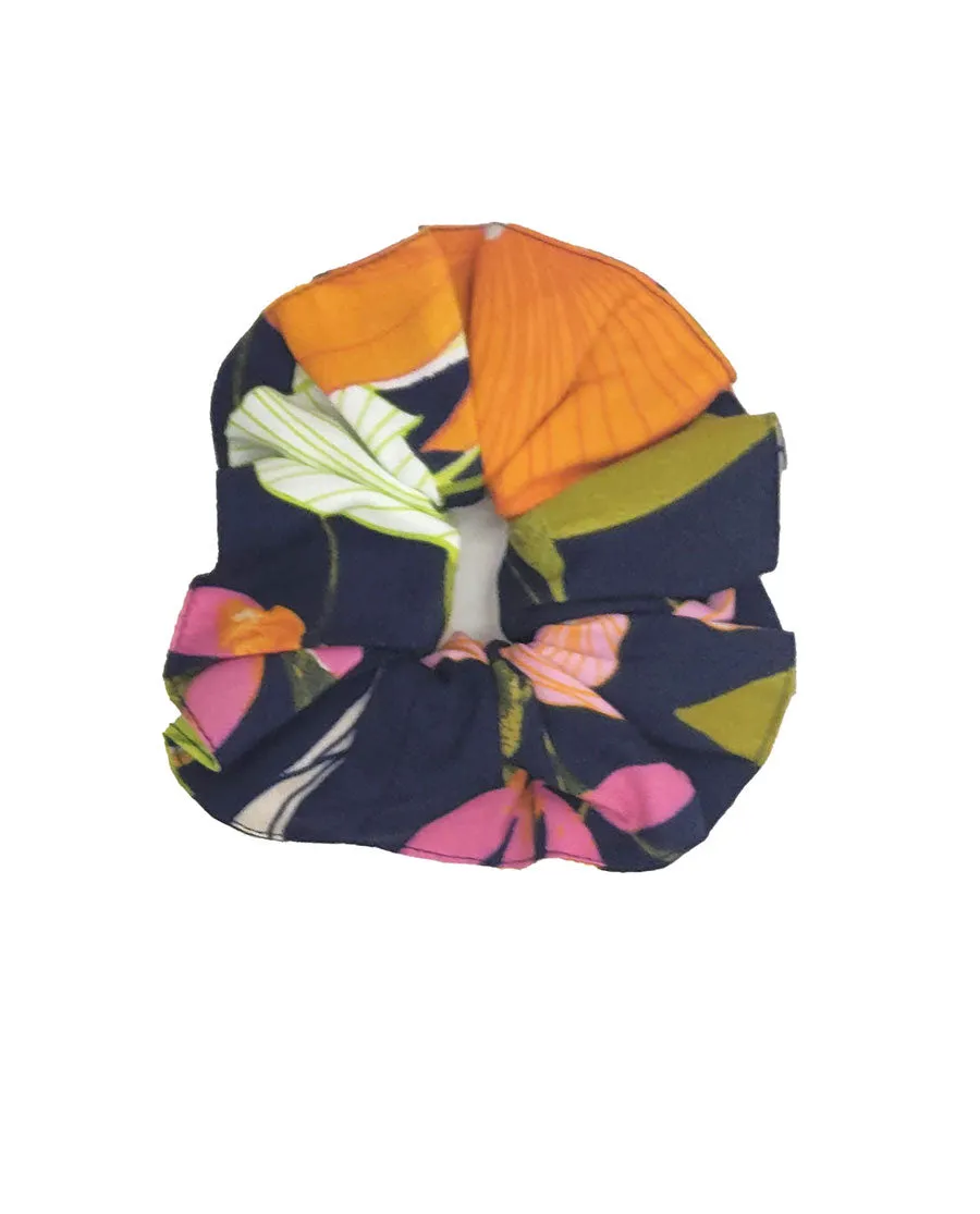 Avery Floral Print Scrunchie