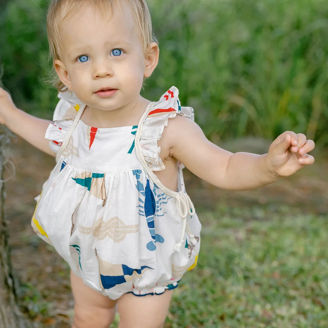 Baby Girls Ailee Bubble - Nautical Notions
