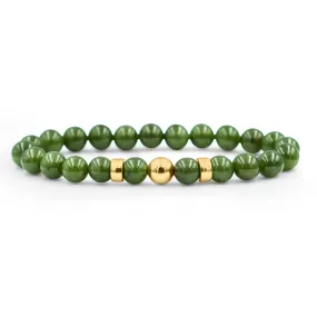 Bastille® Imperial Mountain Jade, 10k Gold