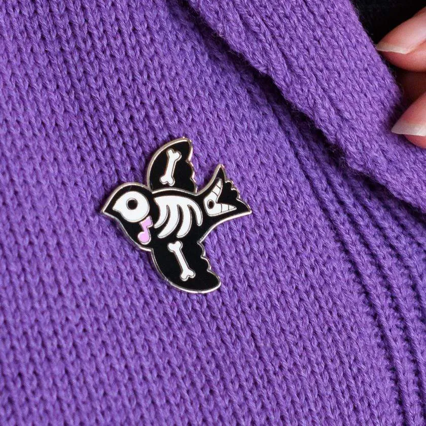 Birdie Boo Enamel Pin