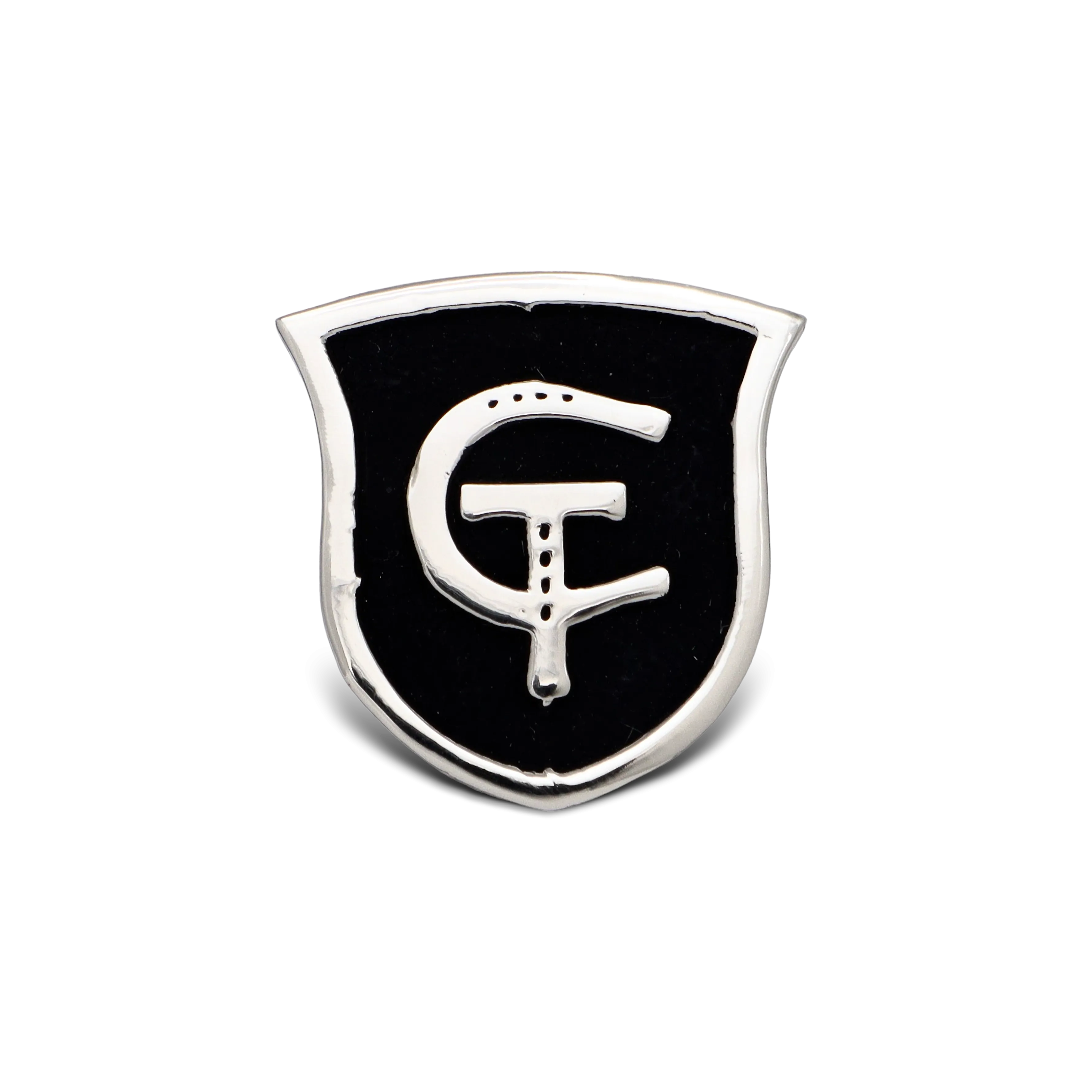 Black Shield Pin