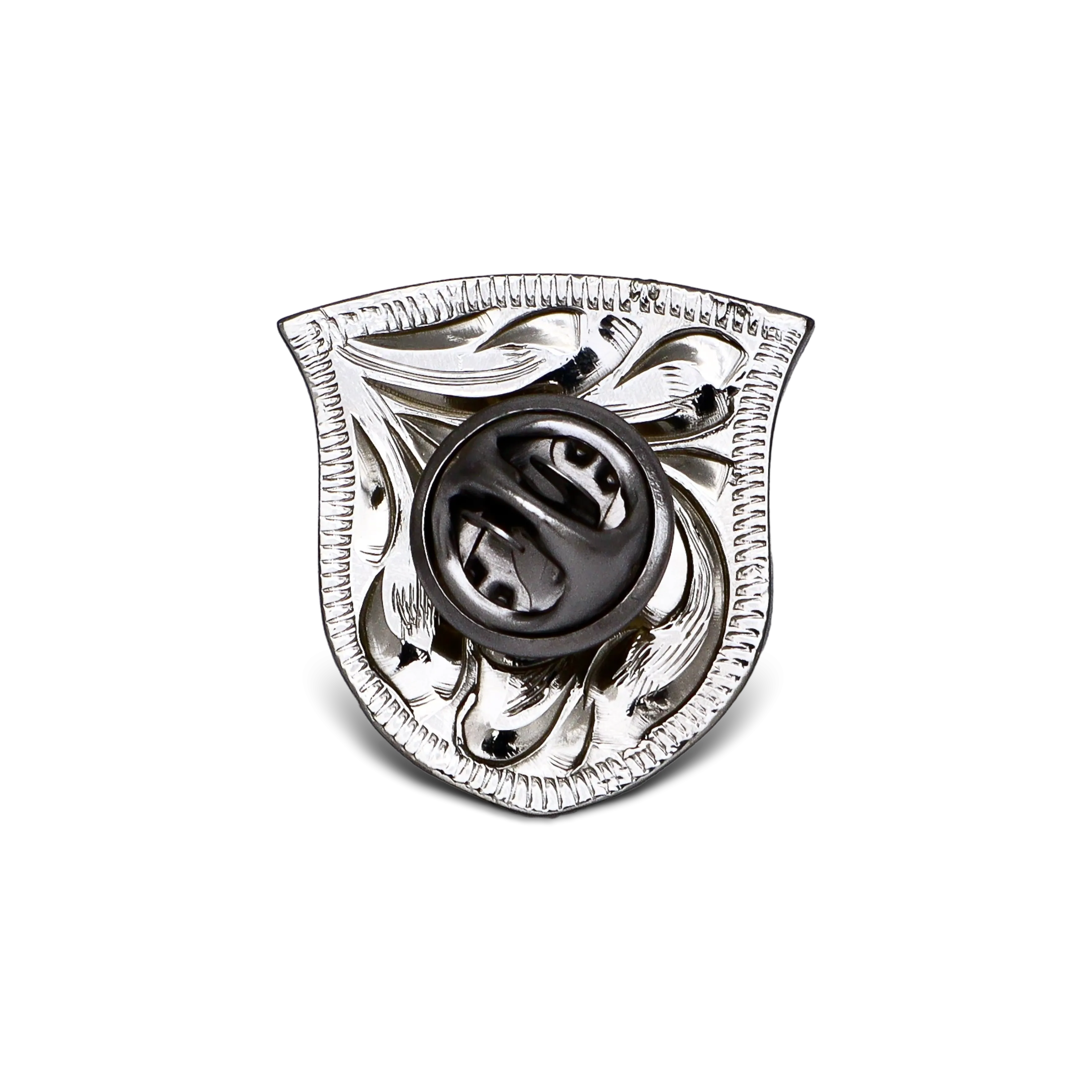 Black Shield Pin