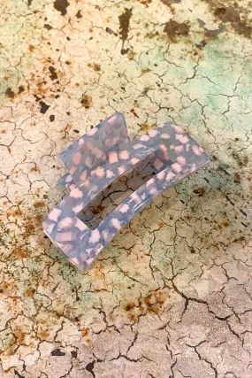B.M.L Dorothea Resin Grey/Pink Hair Claw