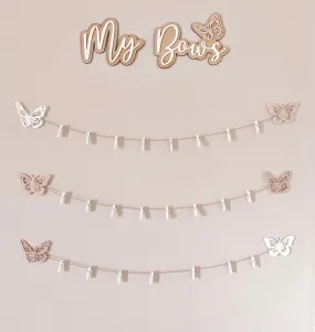 Butterfly Bow Holder -  Large