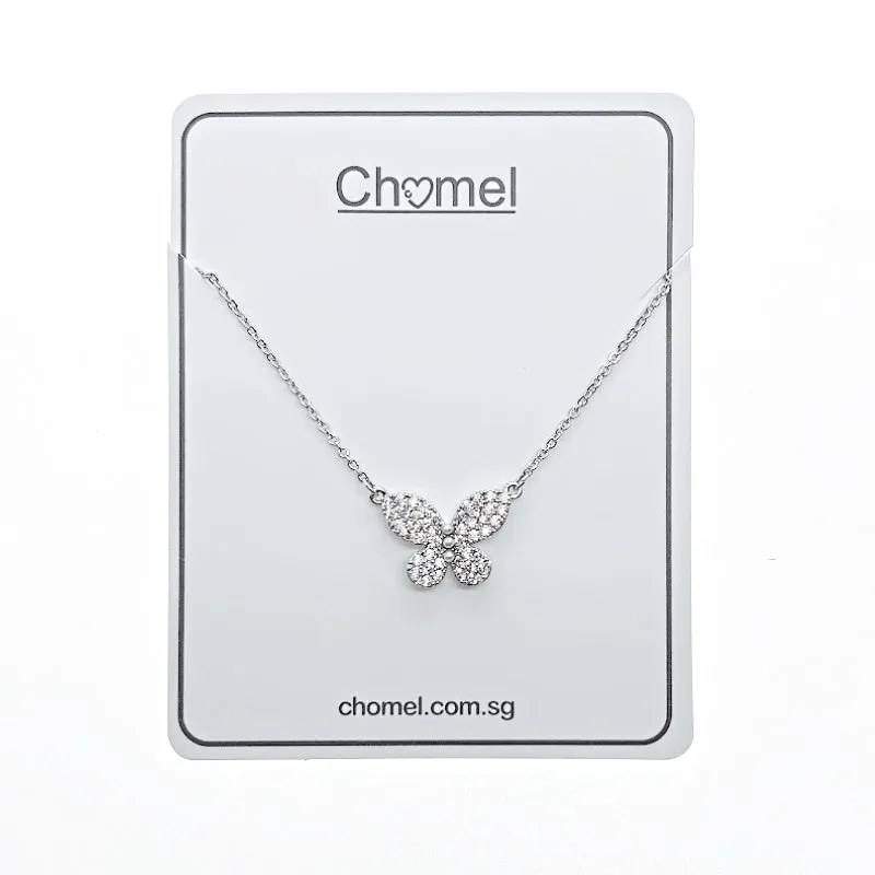 Butterfly Cubic Zirconia Necklace