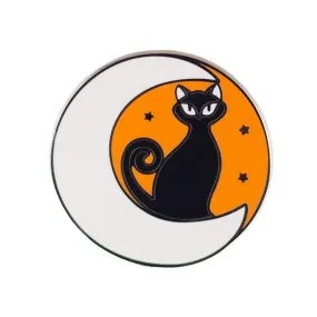 Cara the Halloween Kitty Enamel Pin