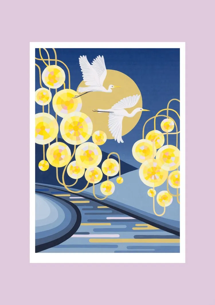 Claire Ishino Print - Come Away With Me