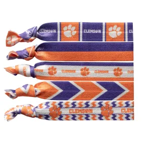 Clemson University Knotted Hair Tie