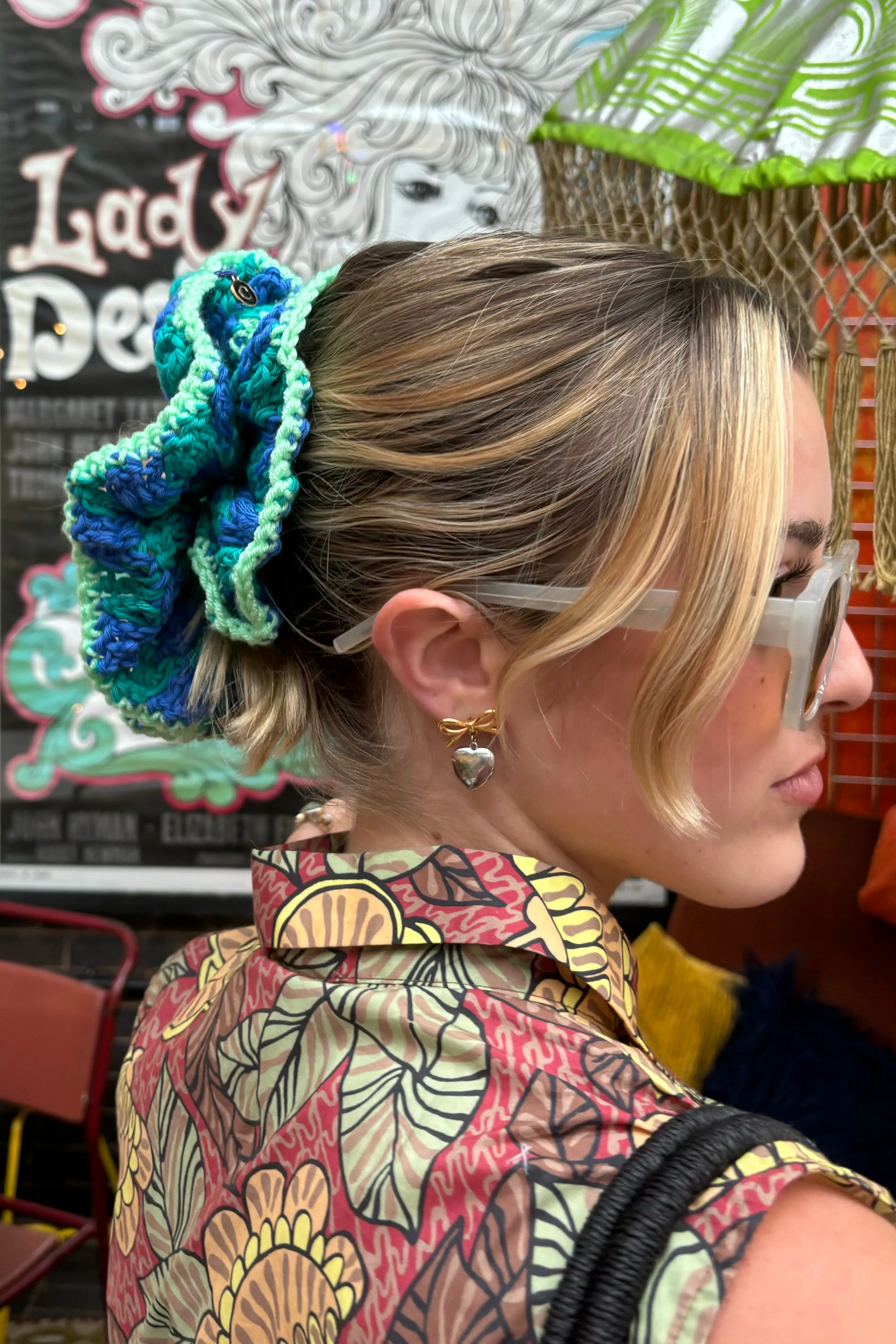 Courgette Tide Scrunchie