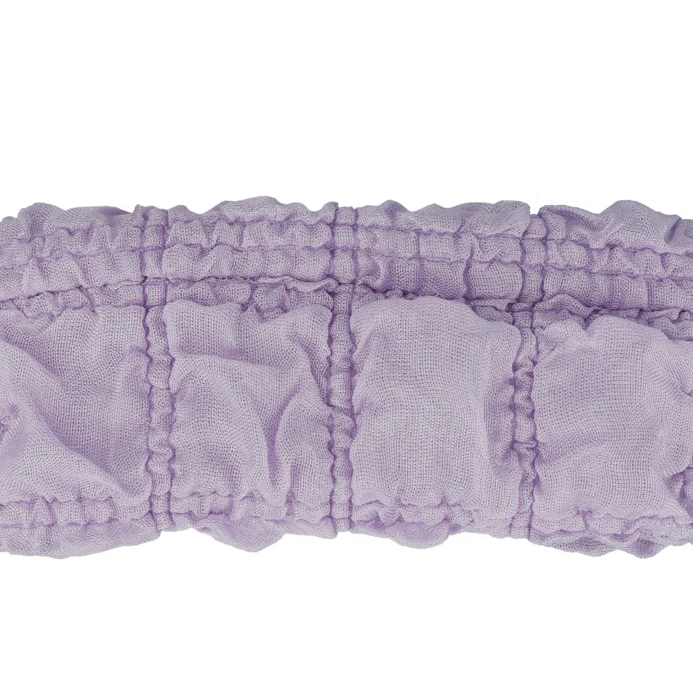 Crumpled Solid Tone Scrunchie