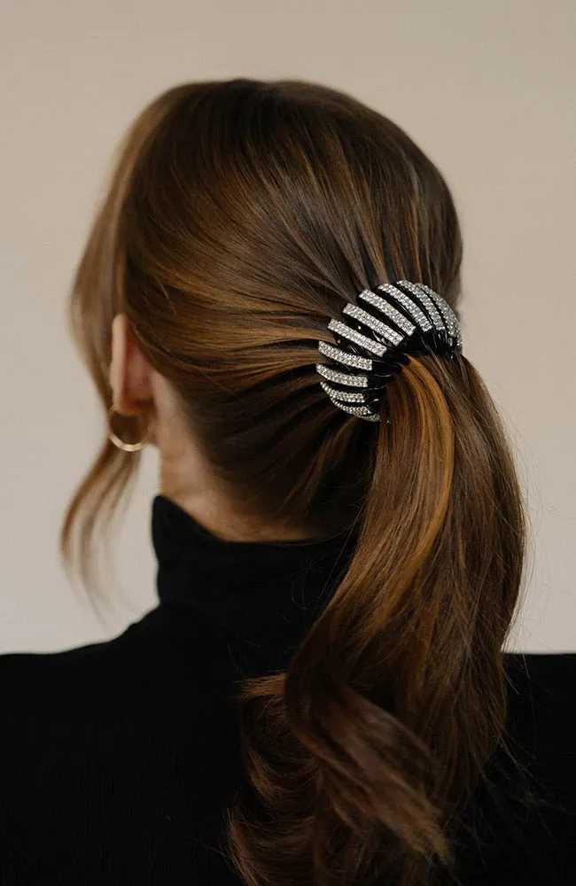 Crystal Birdsnest Clip