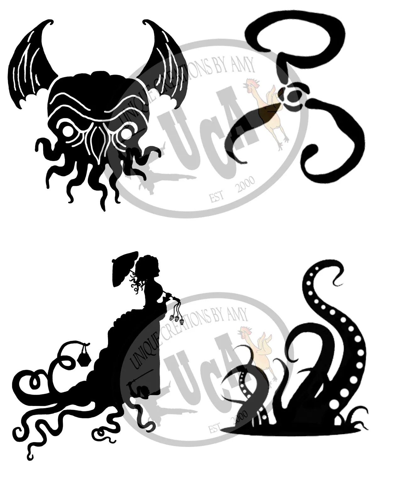 Cthulhu Hair Stakes
