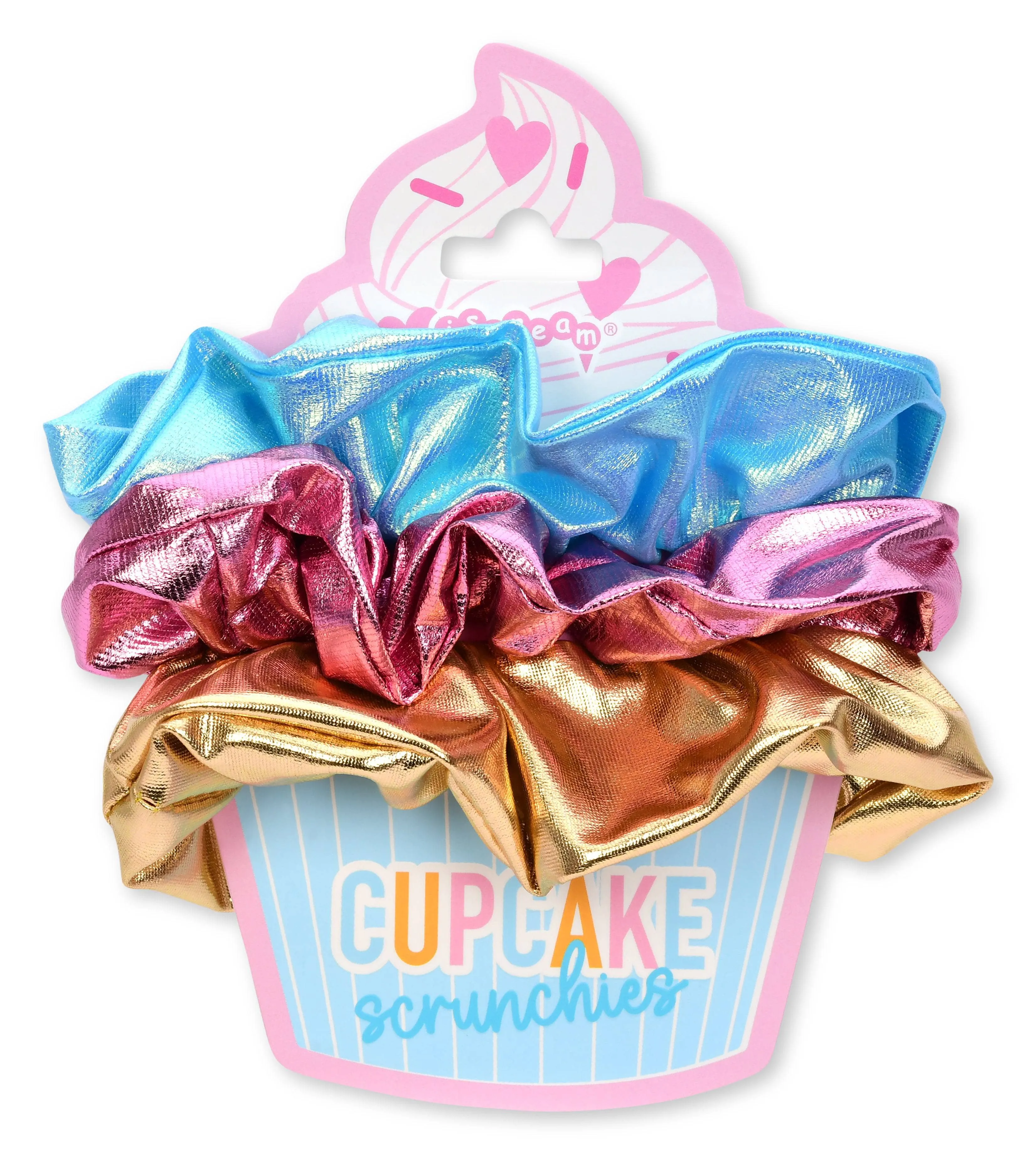 Cupcake Scrunchie Set