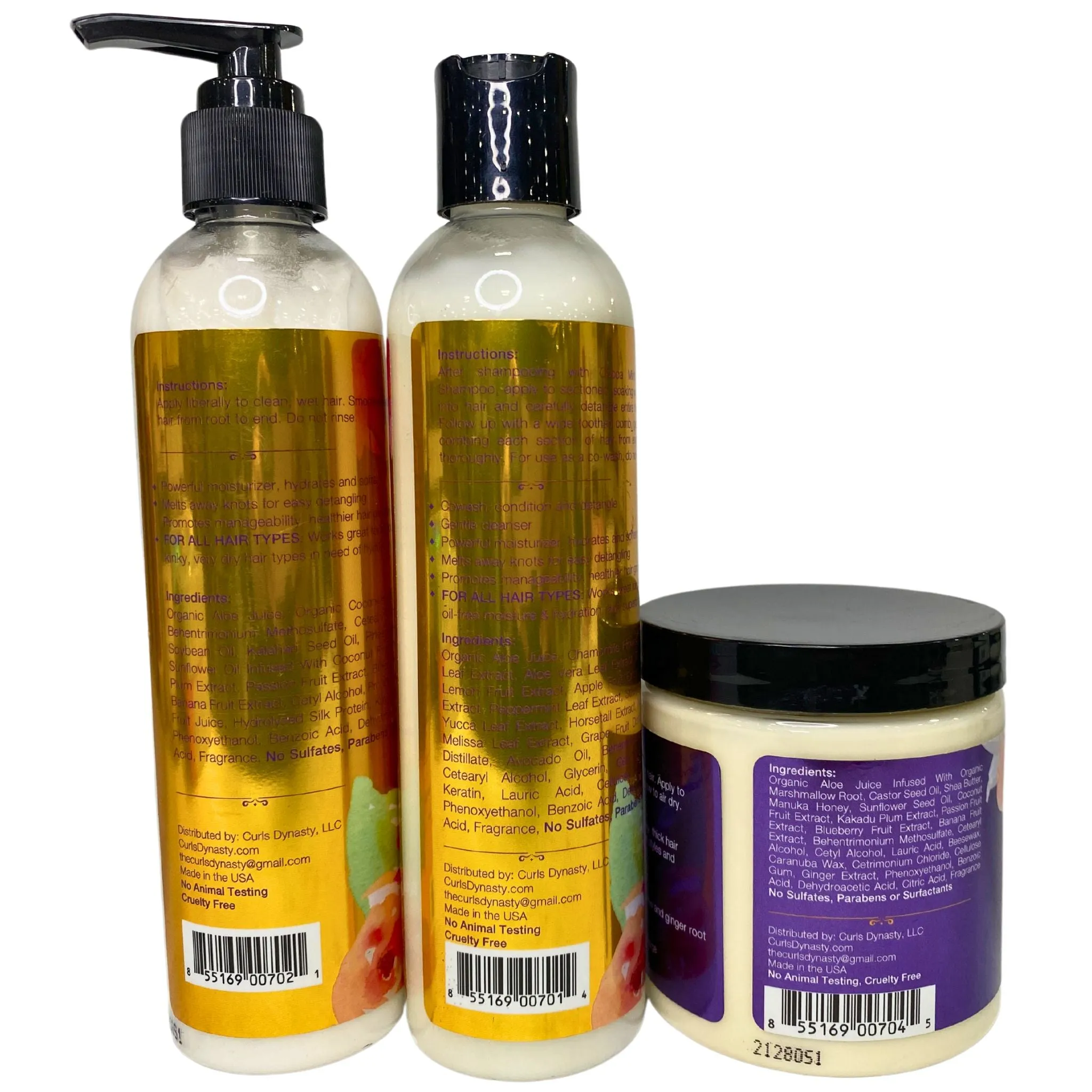 Curls Dynasty Assorted Hair Care (44 Pcs Lot)