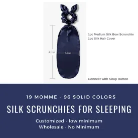 Custom Wholesale Silk Scrunchies for Sleeping