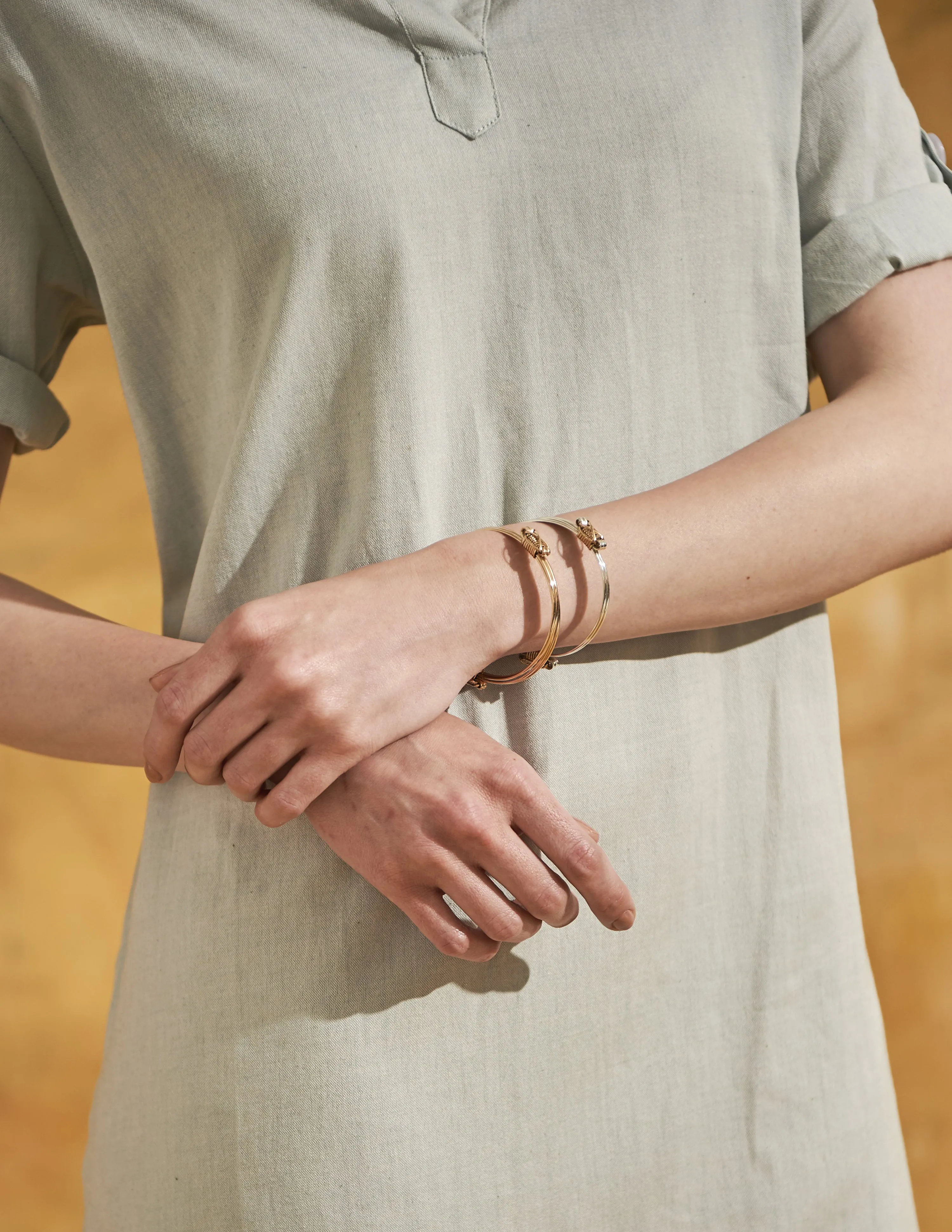 Elephant Hair Bracelet Three Strand
