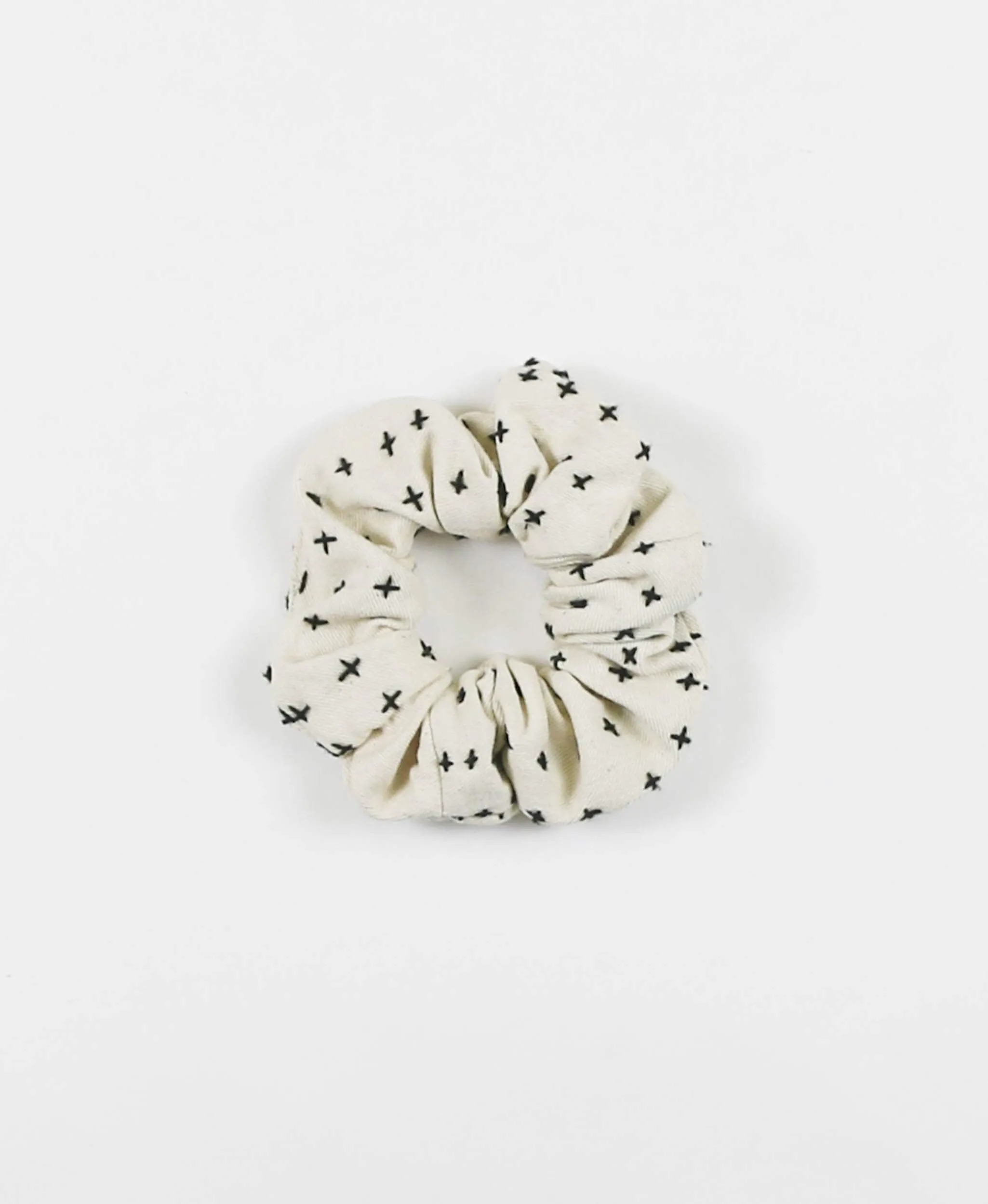 Embroidered Scrunchie
