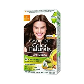 Garnier Color Naturals Crème Hair Colour - Shade 4 Brown