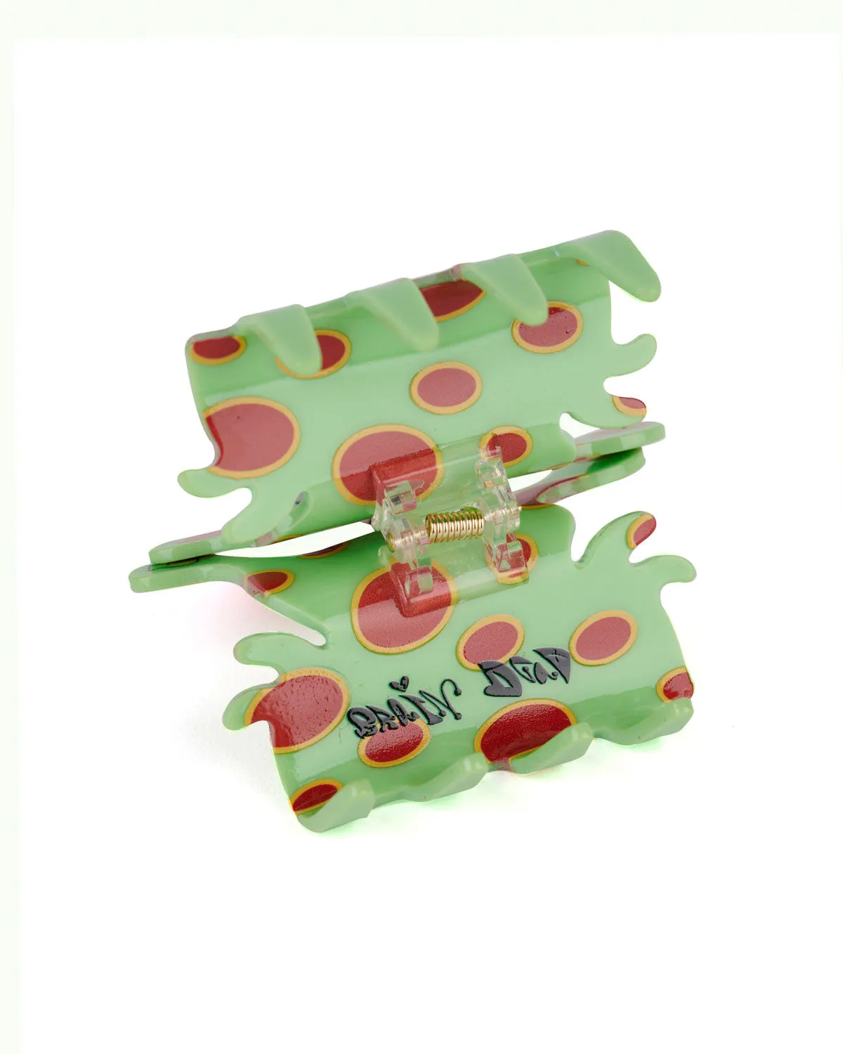 Vibrant Green Gaspar Butterfly Hair Clip - Elegant Accessory