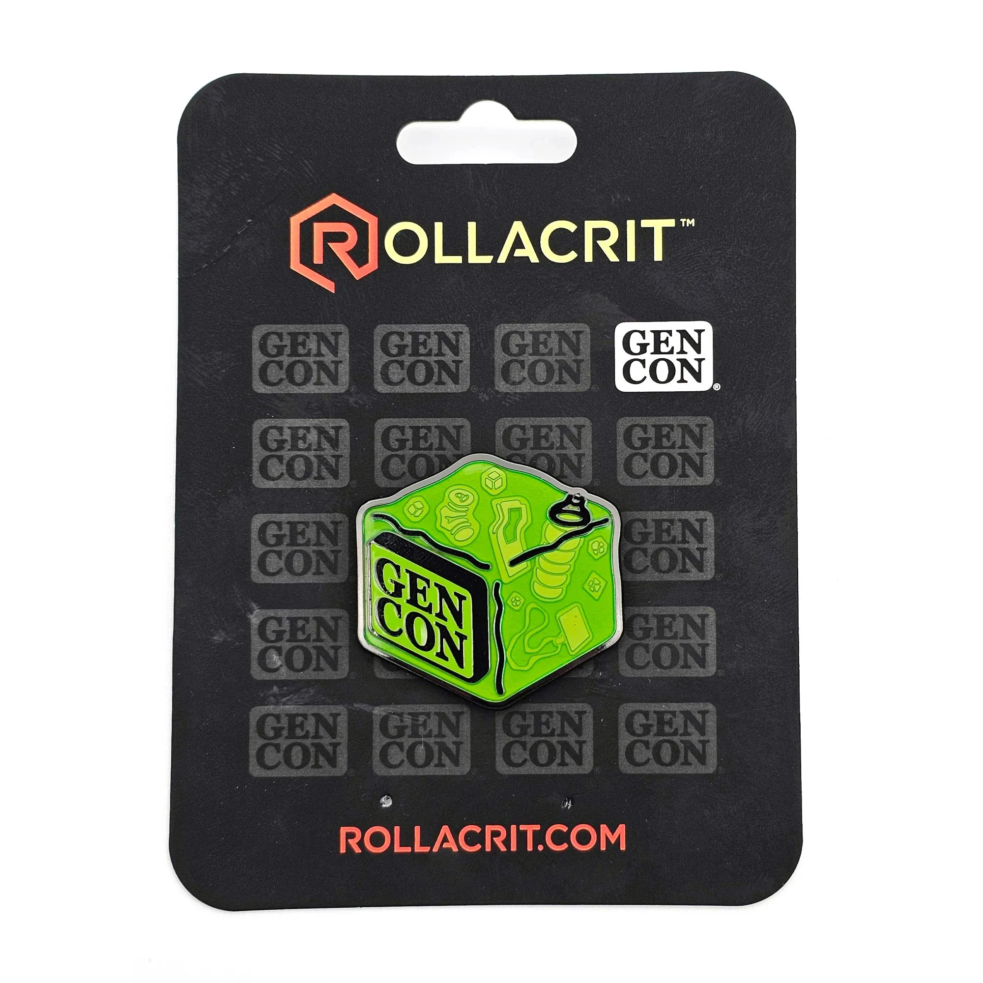 Gen Con Gelatinous Cube Pin