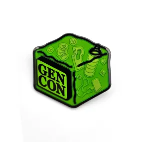Gen Con Gelatinous Cube Pin