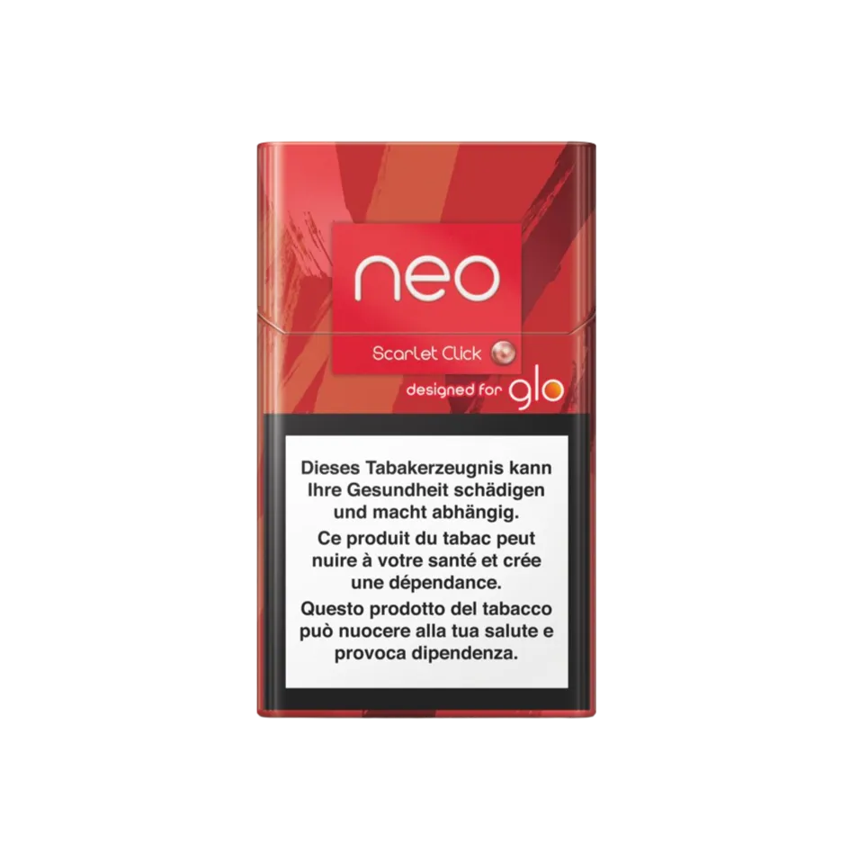 Glo Neo Scarlet Click