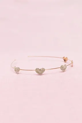 Great Pretenders Boutique Headband - Rhinestone Heart
