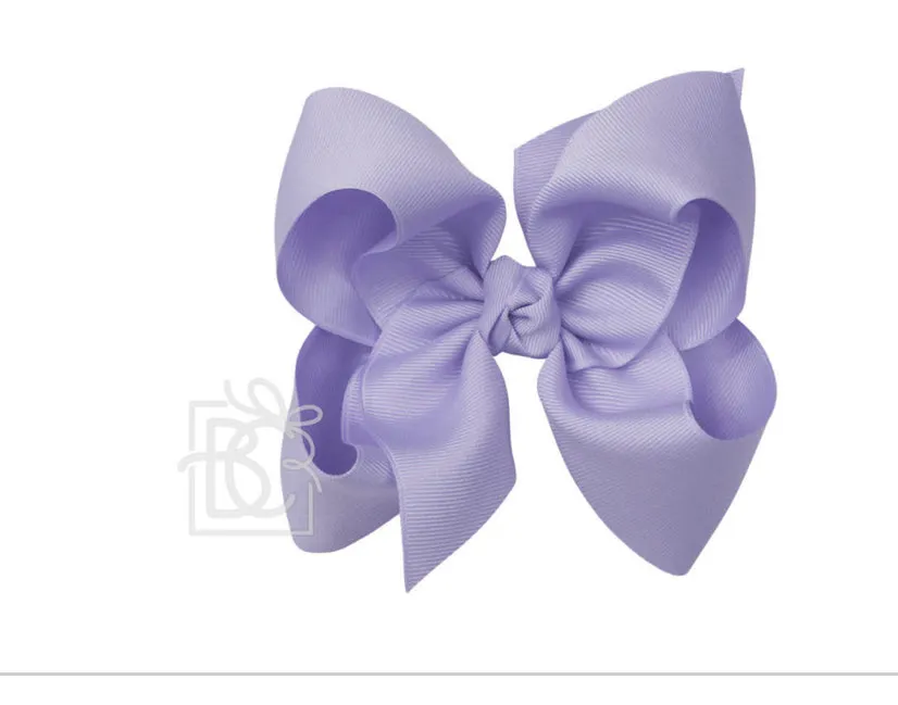 Grosgrain Bow w/Knot 5.5”