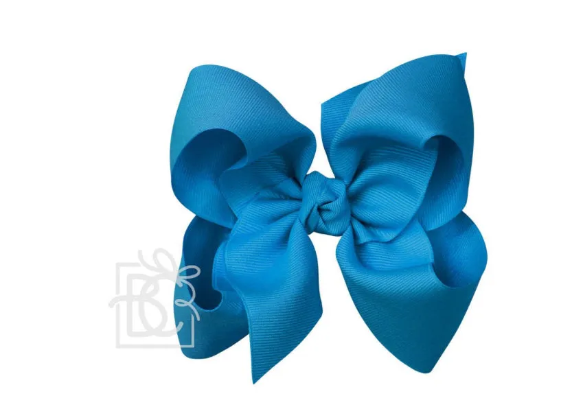 Grosgrain Bow w/Knot 5.5”
