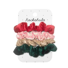 Hair Clip | Jolly Christmas Scrunchie Set | Rockahula Kids