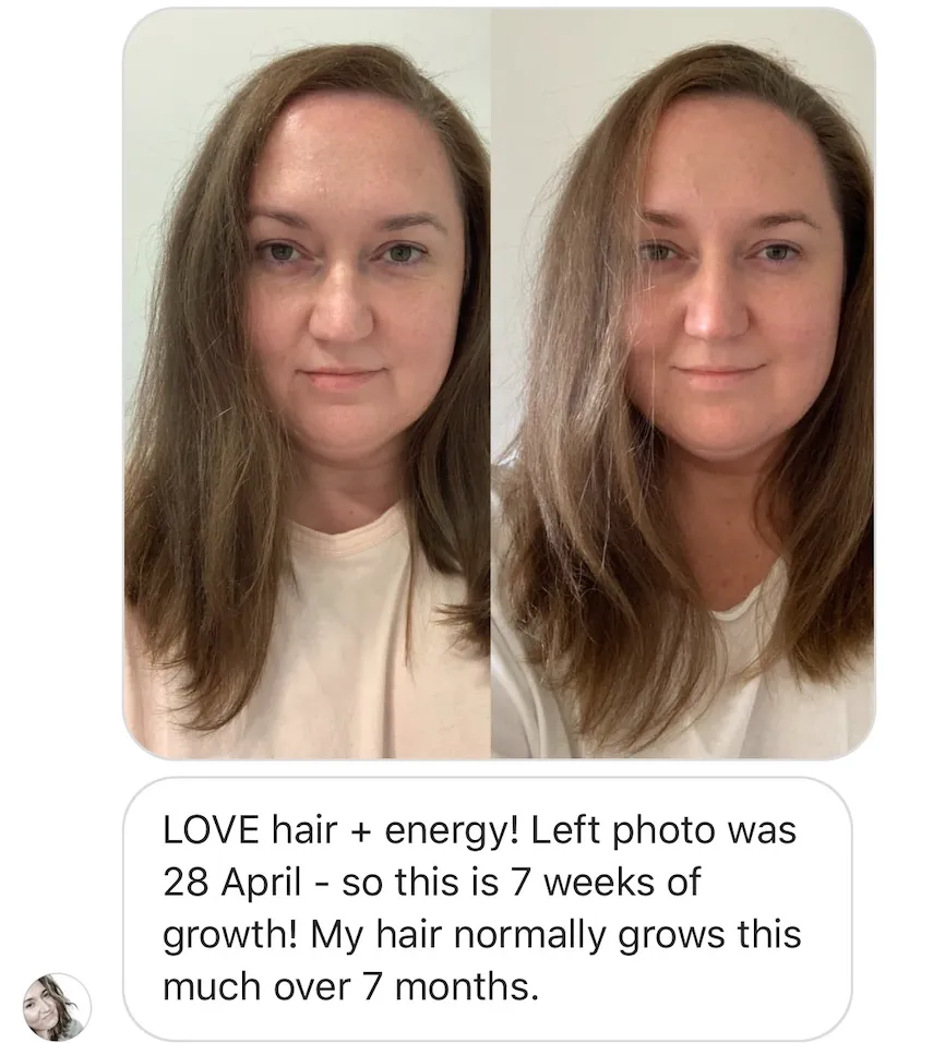 Hair   Energy Formula - 60 Capsules - SIX MONTH SUPPLY