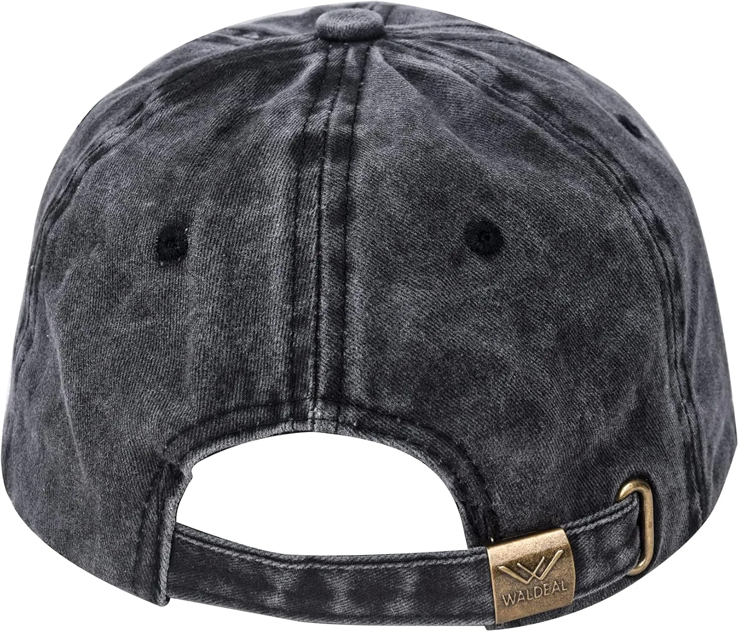 Happy Camper Embroidered Baseball Cap, Washed Adjustable Dad Hat for Men Women