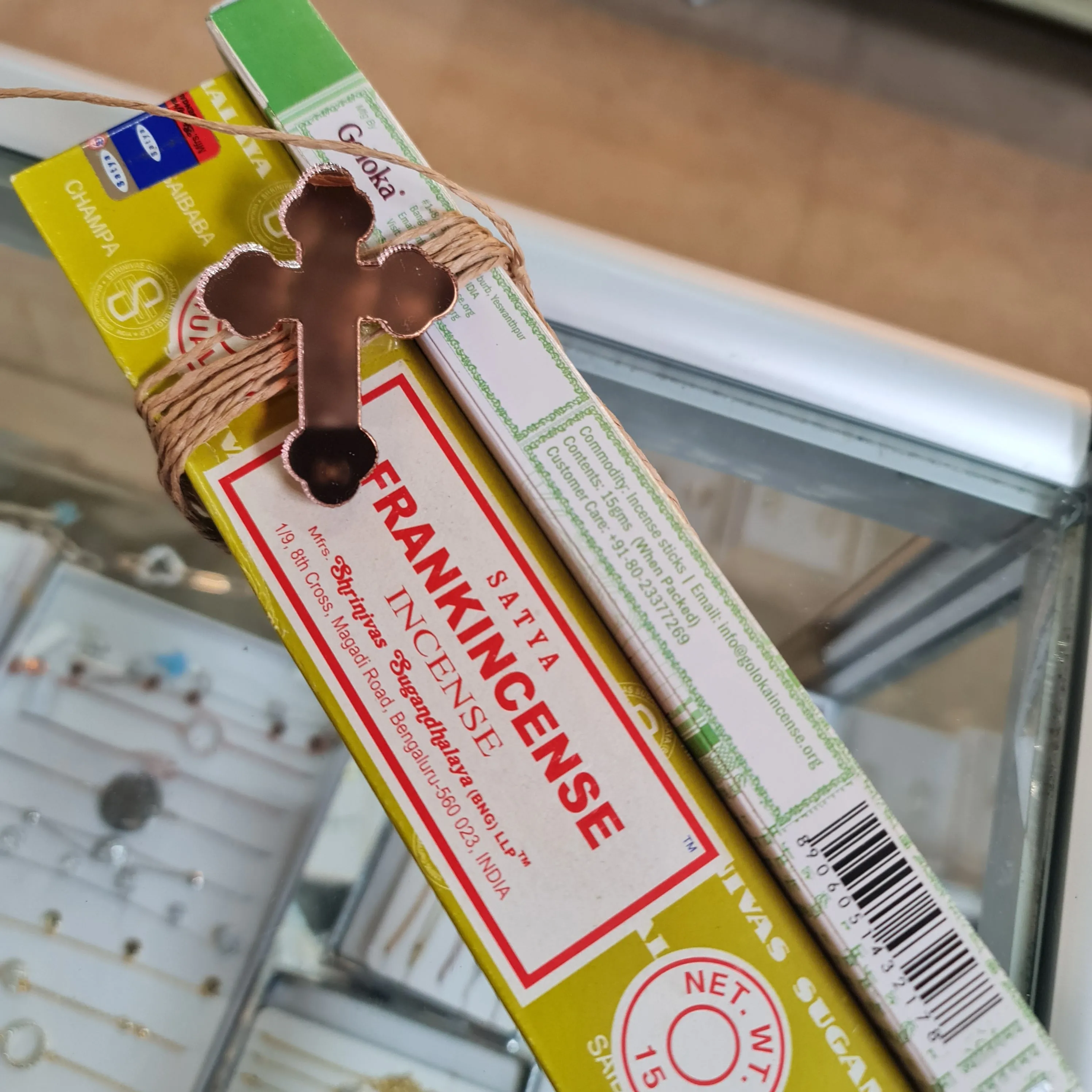 Holy Trinity Incense 3 Pack White Sage Frankincense Holy Basil