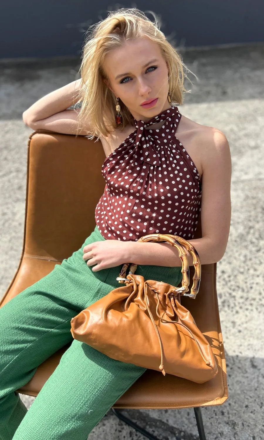 Hoss Polka Dot Halter   Coming soon!